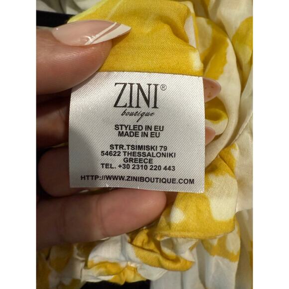 ZINI Tie-Front Blouse – EU Size 40 (US Medium) - Picture 8 of 8